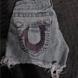 True Religion Jean shorts pre loved